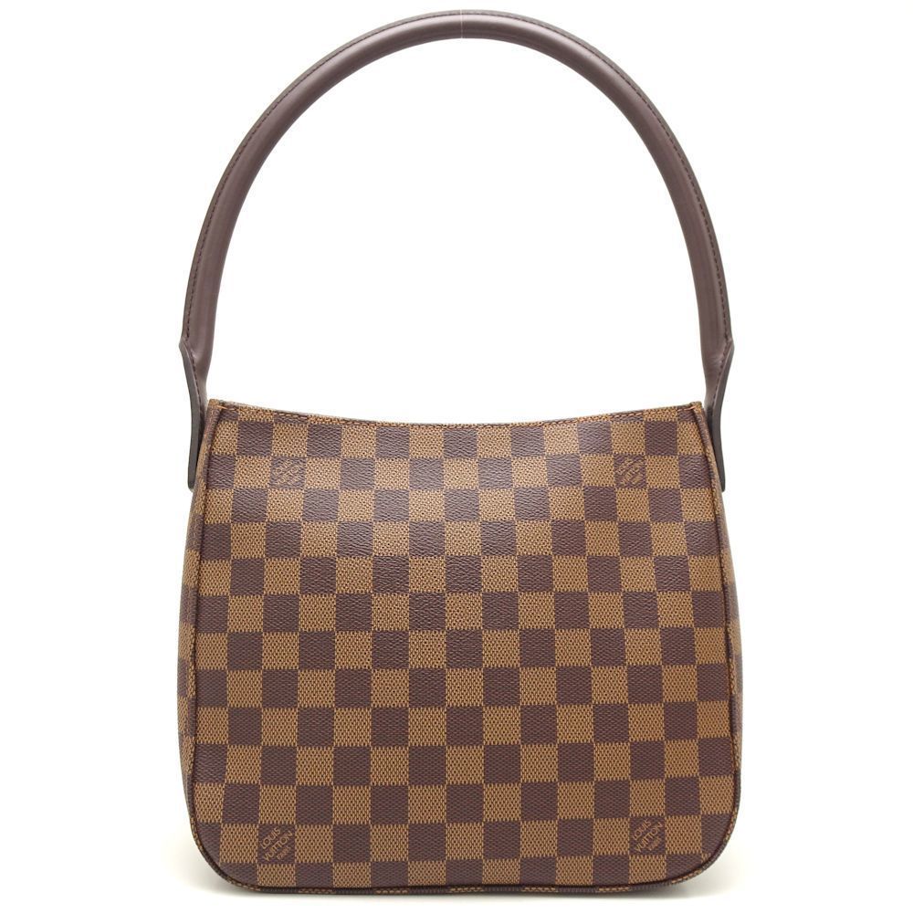 Louis Vuitton Damier Looping MM Shoulder Bag Ebene